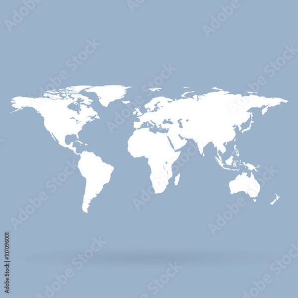 Obraz World Map