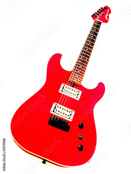 Obraz e-gitarre