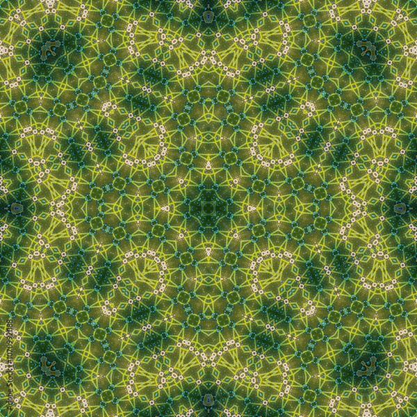 Obraz Seamless square pattern. Symmetric pattern texture