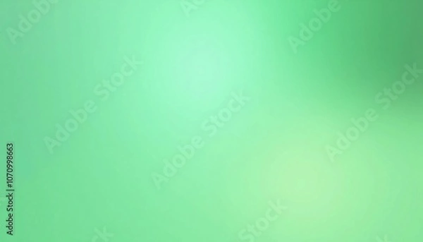 Fototapeta Light Green Gradient Background
