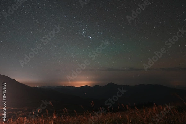 Obraz 天狗高原の星空