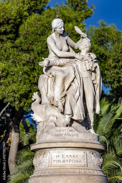 Obraz Statue of Lord Byron, Athens