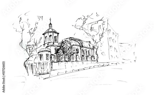 Obraz Храм Космы и Дамиана в Москве