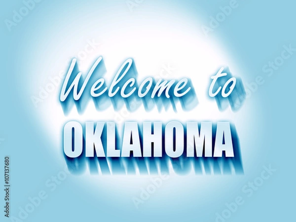 Obraz Welcome to oklahoma