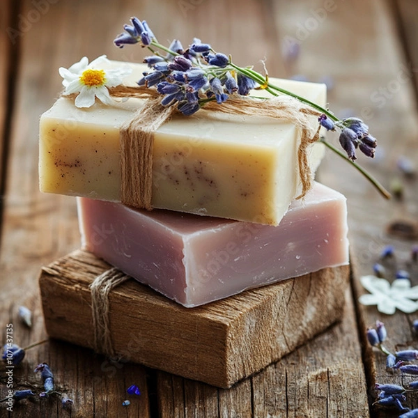 Obraz handmade soap