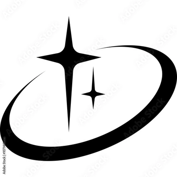 Obraz Y2K Sparkle Element