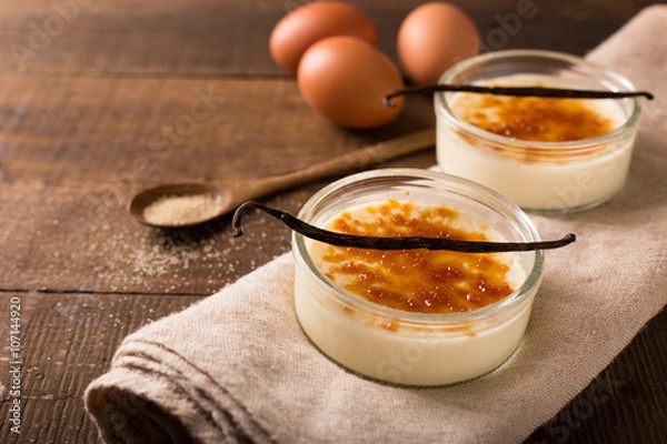 Obraz Wanilia Creme brulee