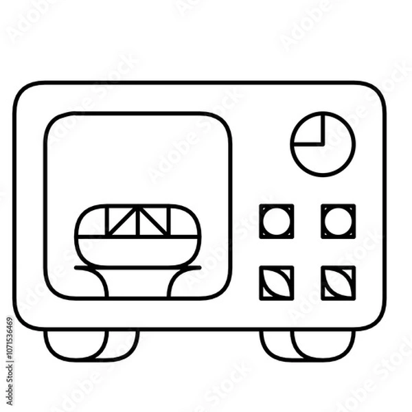 Obraz Icon of Oven