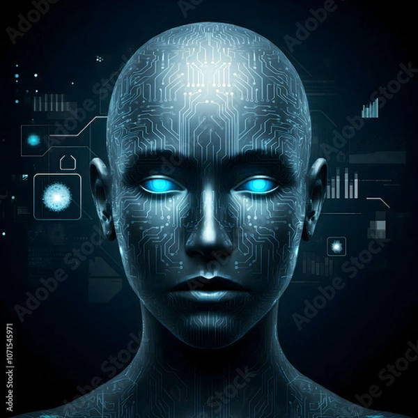 Fototapeta You shouldn't rely so much on AI to think for you that you forget to use your own brain.