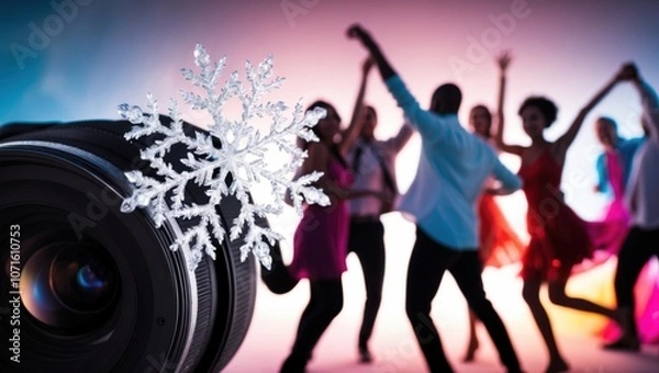 Obraz people dancing