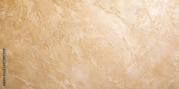 Fototapeta Textured Tan Wall Background - Perfect for Design Projects