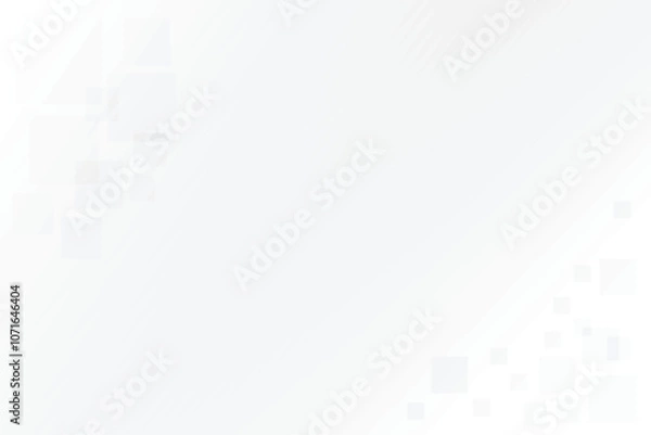 Obraz Light Grey Abstract background with bright shape. White template for edit and design 5.