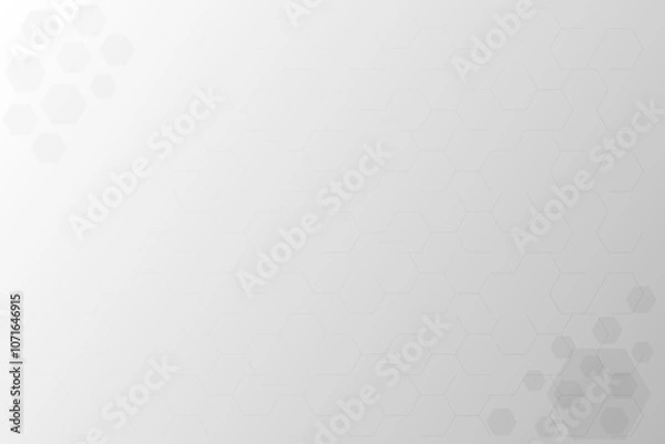 Fototapeta Light Grey Abstract background with bright shape. White template for edit and design 6.