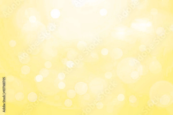 Obraz  Yellow background blur.