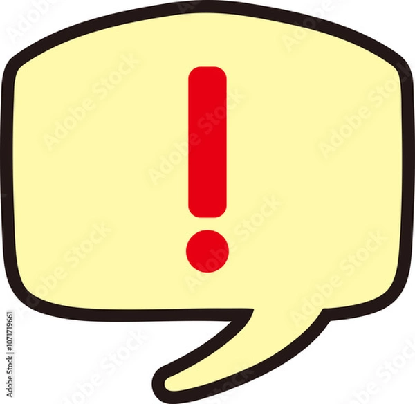 Obraz 느낌표말풍선