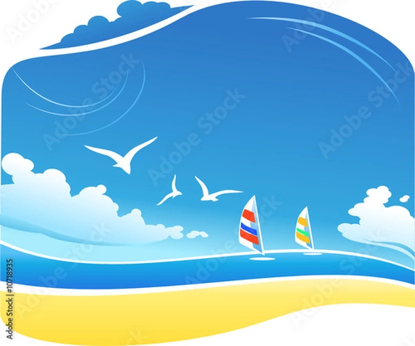 Fototapeta Beach View