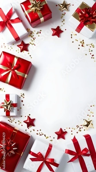 Obraz christmas gift boxes