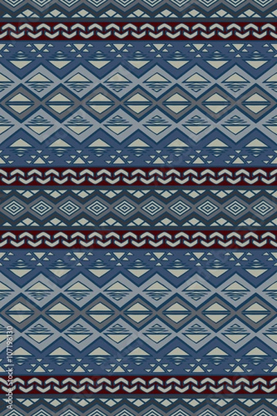 Fototapeta Seamless Aztec pattern