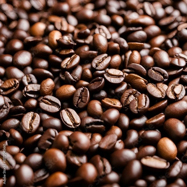 Obraz coffee beans close up