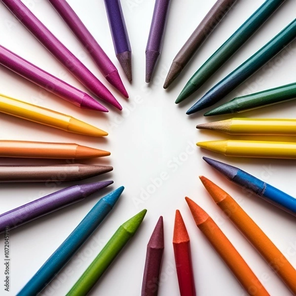 Obraz crayon set