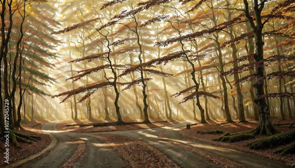 Obraz Whispers of the Ancient Woodland