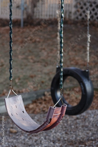 Obraz Empty Swings