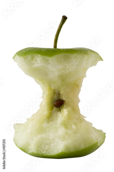 Obraz green apple core