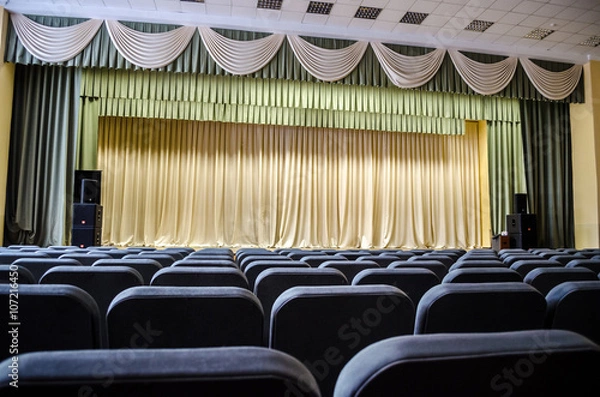 Fototapeta empty auditorium hall