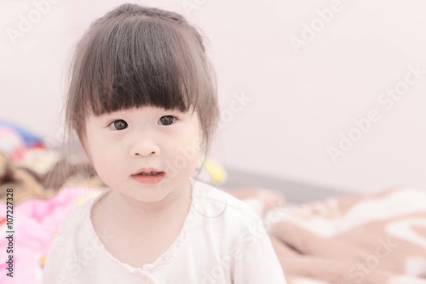 Obraz Happy little girl