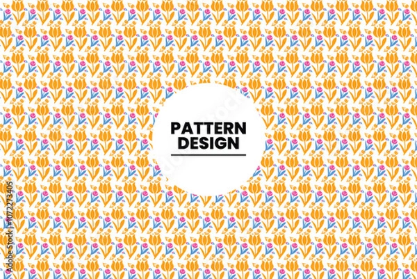 Obraz The art of crafting mesmerizing, rhythmic visuals that captivate the eye through harmonious repetition and imaginative layouts Of ''PATTERN DESIGN''