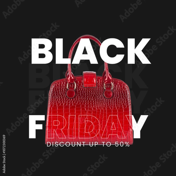 Obraz Black Friday Instagram promo post