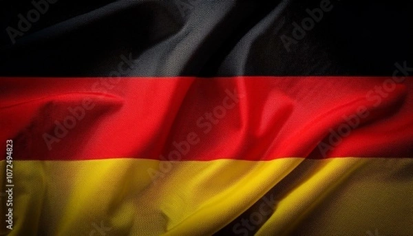 Obraz background of german national flag