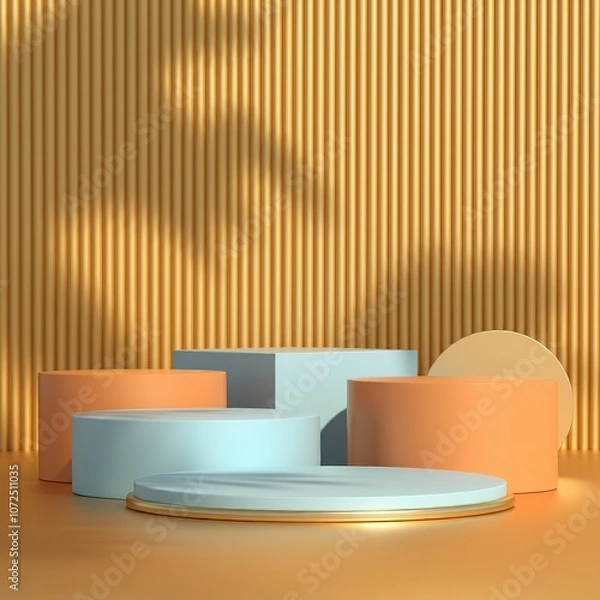 Fototapeta Modern Minimalist Backdrop