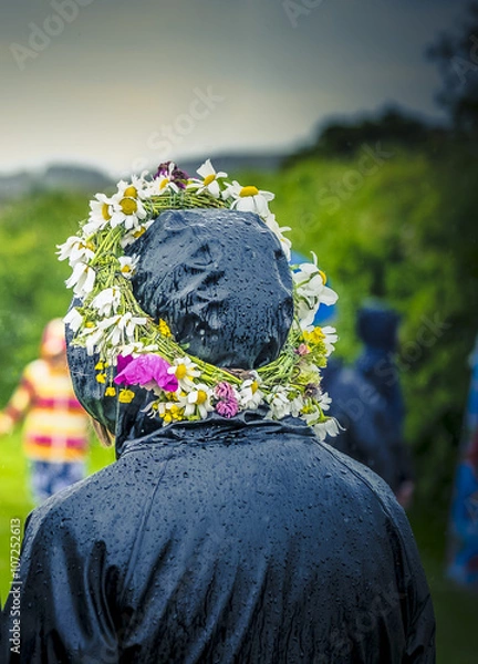 Fototapeta Midsommarkrans.