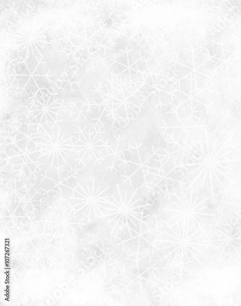 Obraz Grey winter background