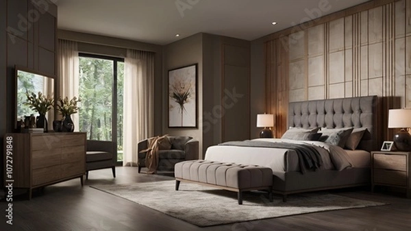 Obraz Bedroom design 