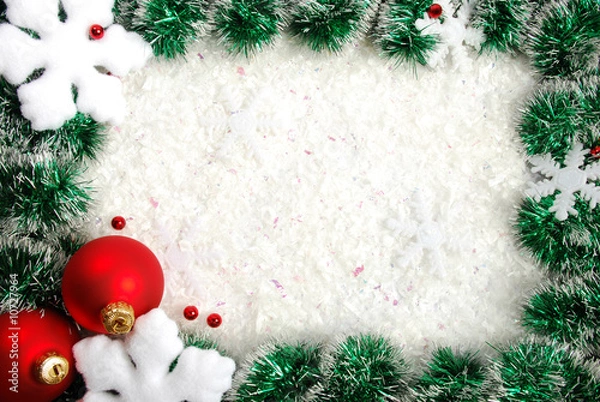 Fototapeta Christmas frame