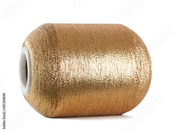 Fototapeta Horizontal golden bobbin.