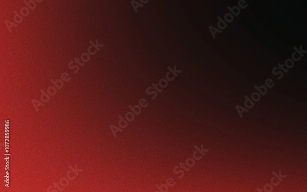 Fototapeta Red black gradient grain background dark noise texture banner header cover poster backdrop design,copy space