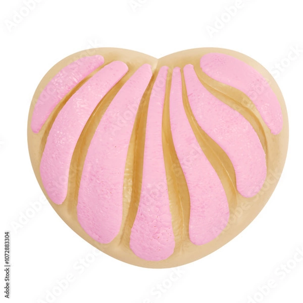 Obraz 3D Concha Bread Mexican Sweet Pastry Design