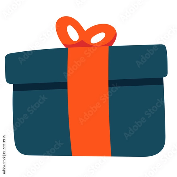 Obraz Christmas Present Illustration