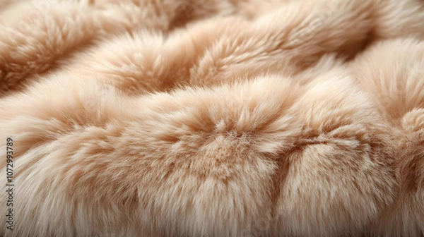 Obraz Soft Beige Fur Texture Background