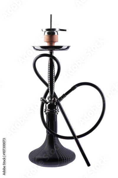 Obraz Modern hookah isolated on white background