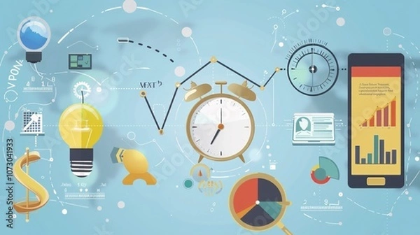 Obraz Timeline Infographics Design