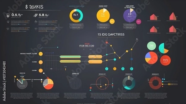 Obraz Timeline Infographics Design