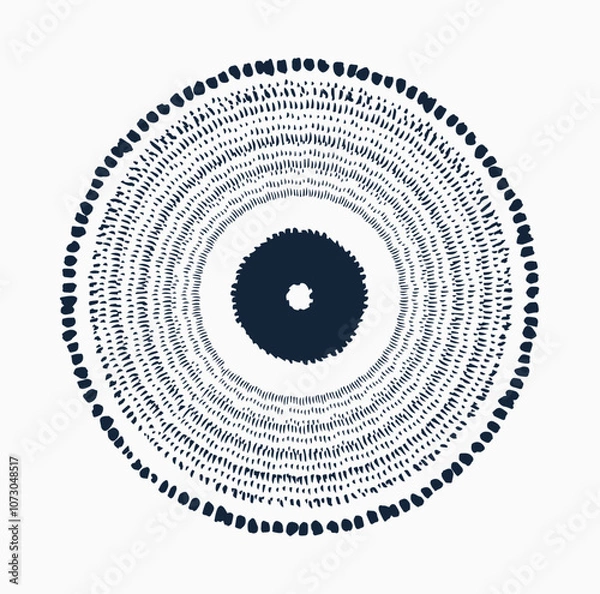 Obraz Vinyl record, LP Record illustration