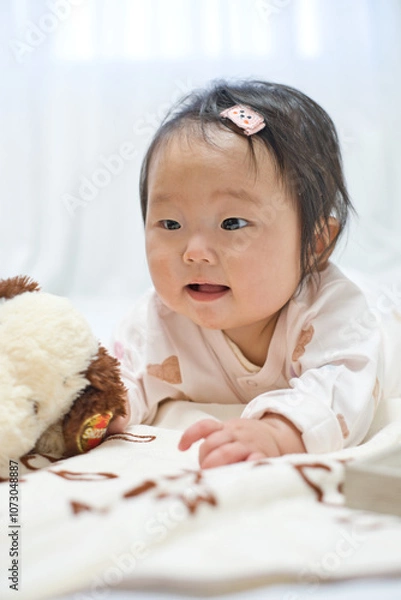 Obraz 赤ちゃん　生後半年