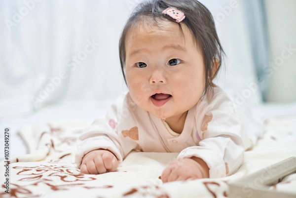 Obraz 赤ちゃん　生後半年