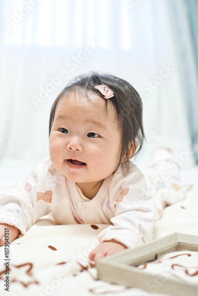 Obraz 赤ちゃん　生後半年