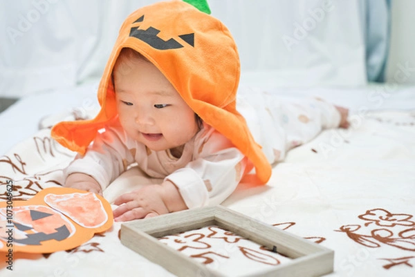 Obraz 赤ちゃん　生後半年